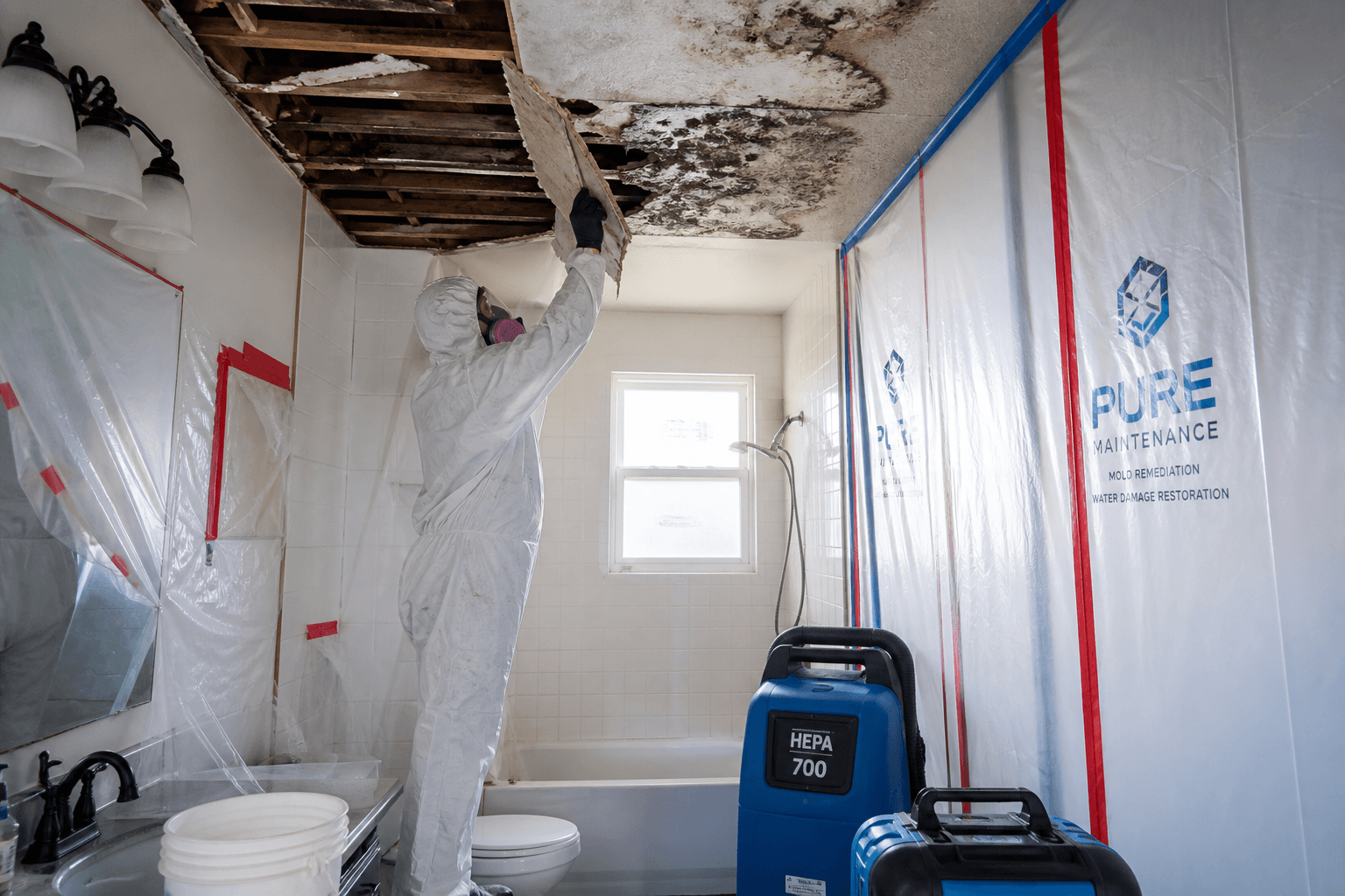 Bathroom Mold Removal in Halifax